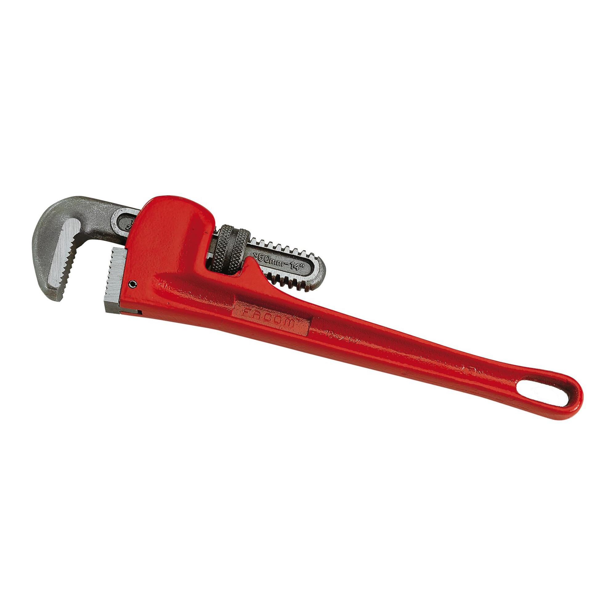 Facom Rohrzange, amerikanisches Modell 90° Gusseisen Spannweite max. 76 mm (134A.18)