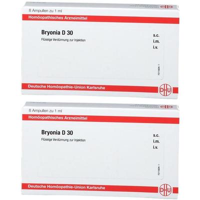 Bryonia D 30 Ampullen 2x 2x8x1 ml