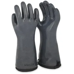 Moesta HeatPro Gloves - Grillhandschuhe aus Silikon - anthrazit  in Größe L (9)
