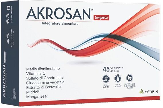 Akrosan Compr 45