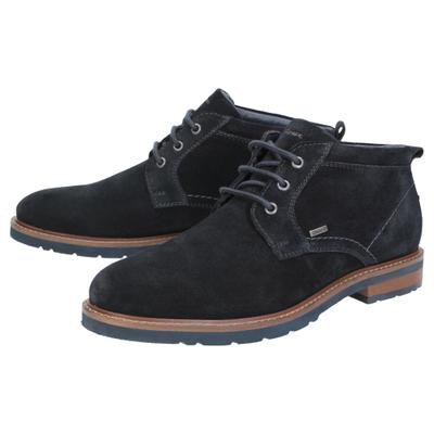 Stiefelette SIOUX "Rostolo-706-TEX", Damen, Gr. 39.5 (UK 6), blau (dunkelblau), Schuhe Stiefelette
