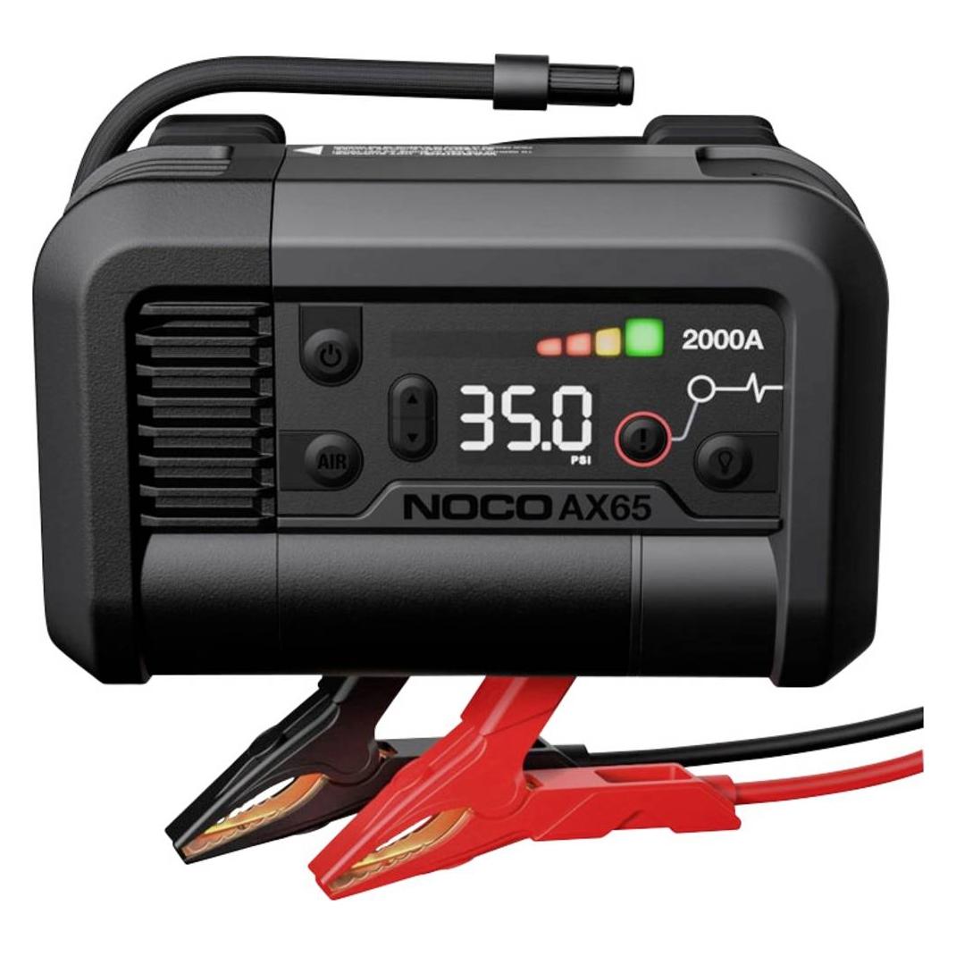 Noco AX65-Jump starter mit integriertem Tragbarem Luftkompressor (2000 A) (AX65)