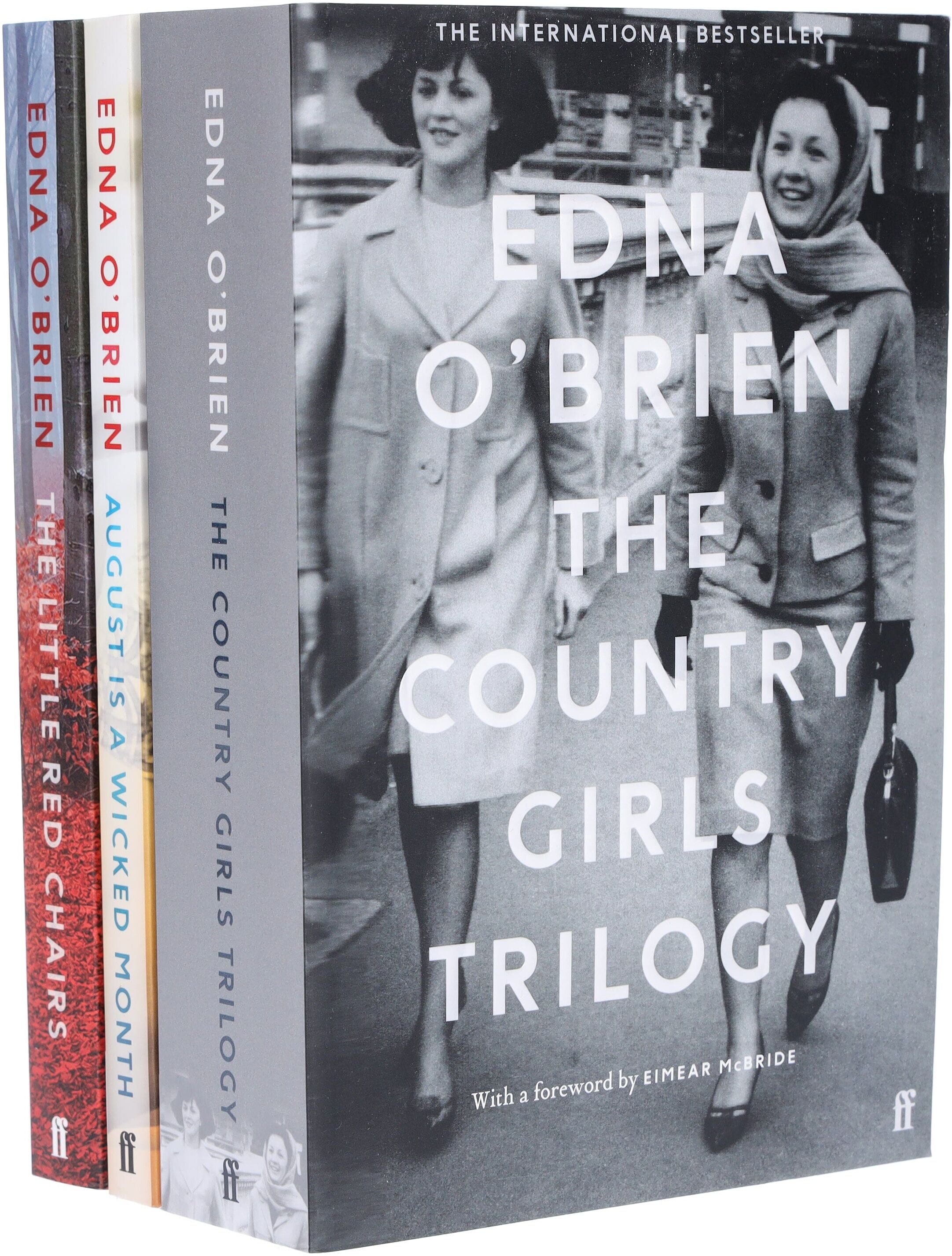 Edna O'Brien 3 Books Collection Set - Fiction - Paperback Faber & Faber