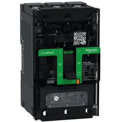Schneider Electric C11B3TM050B Kompaktleistungsschalter ComPacT NSXm 50 A mit TM50D 3P 25kA/415V Sammelschiene
