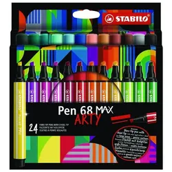 Stabilo 24er-Pack Filzstifte »Arty« rot