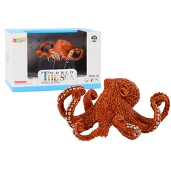 Figur Riesenkrake Orange 10 cm