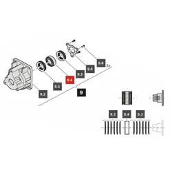 9.4 Sommer UGB-Kugellager 6205 - 2Z, DIN 625, twist XL