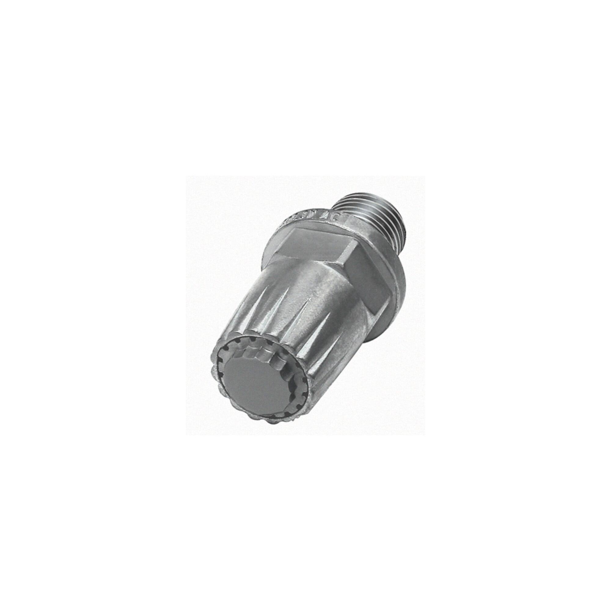 Riegler Lärmarme Runddüse, M12x1,25, Zink-Druckguss, Düsen-Außen-Ã¸ 19 mm (22.207)