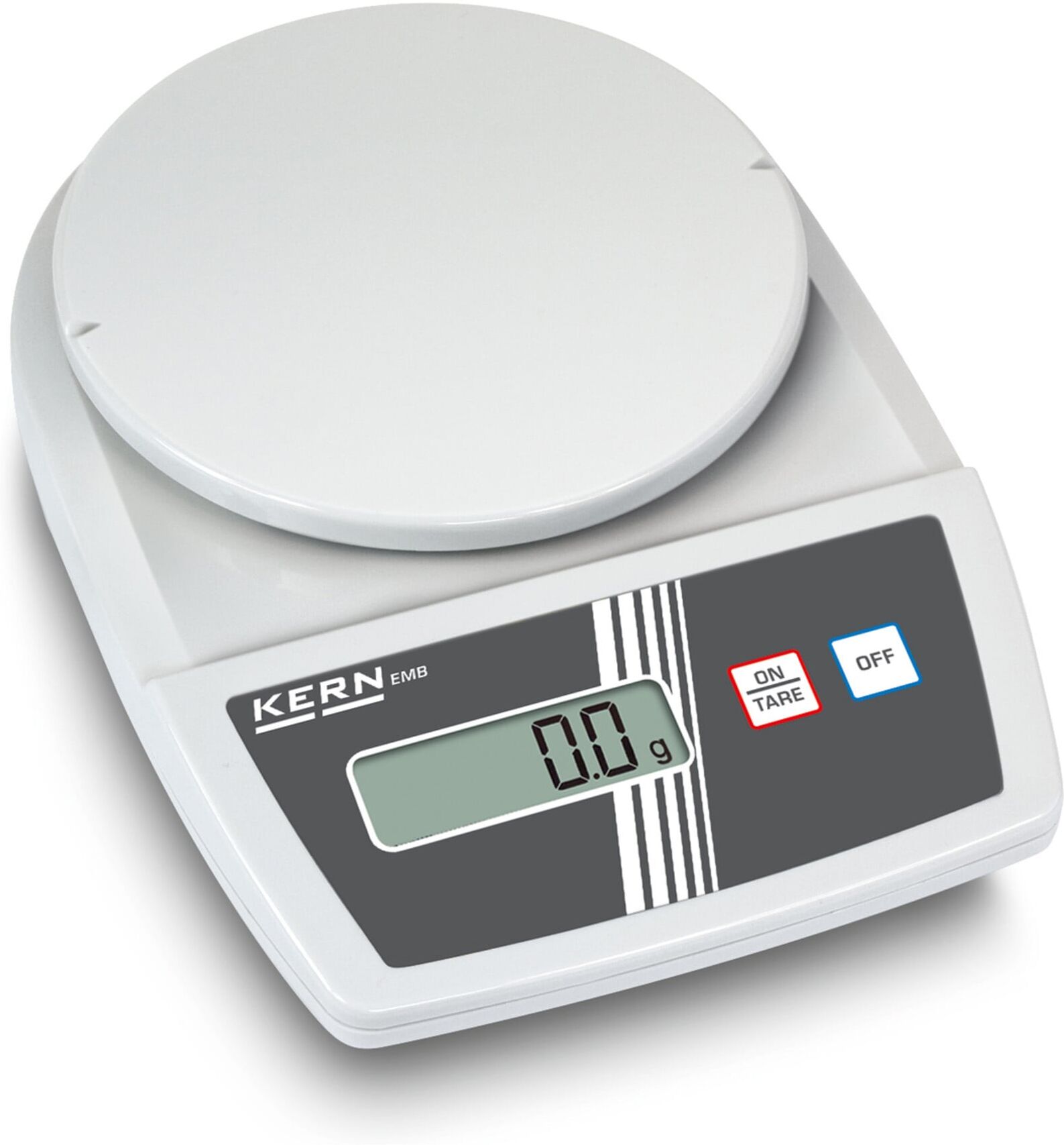 Kern Schulwaage EMB 2200-0+C kalibriert, Wägebereich 2200 g, Ablesbarkeit 1 g ; KERN & Sohn)