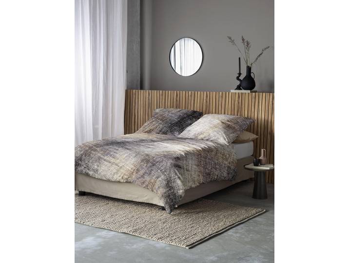 Bettwäsche IRISETTE Zobel 8550 , grau, B/L: 140cm x 200cm, 1 Stk., 1 Stk., Biber, B/L: 90cm x 70cm, 2 Stk., Biber, Obermaterial: 100% Baumwolle, Bettwäsche, Bettwäsche, samtig weich