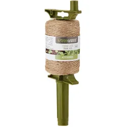 Fs-Star, Pflanzen Zubehör, Jute Kordel 100m + Halter (25 cm, 8.50 cm)