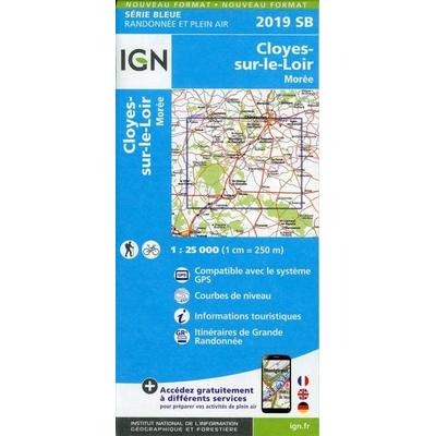 Cloyes-.sur-le-Loir.la Chapelle-du-Noyer, von Collectif Ign, IGN Frankreich, 978-2-7585-3714-4