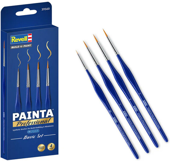 Pinceaux Painta Professional Brushes : Basic Set - Revell
