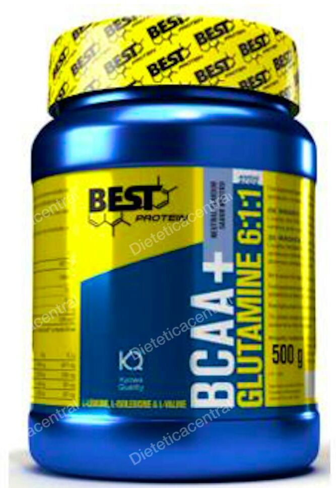 Best protein bcaa+glutamina neutro 500gr.