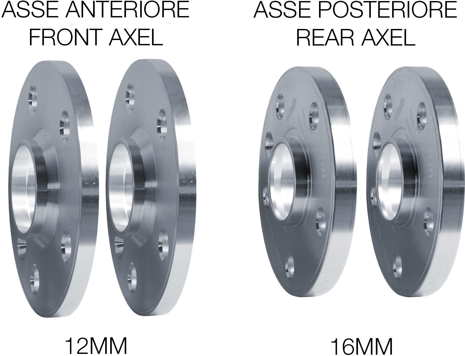 Simoni Racing DR017011BR618619 Spurverbreiterung