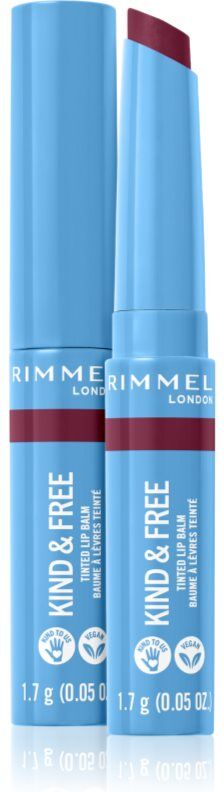 Rimmel Kind & Free tinted lip balm shade 006 Berry Twist 1,7 g