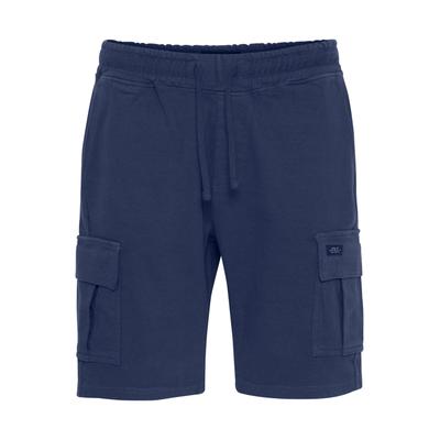 Cargoshorts BLEND "Cargoshorts BHSweatshorts", Herren, Gr. L, N-Gr, blau (marineblaus), Obermaterial: 100% Baumwolle CO., Hosen