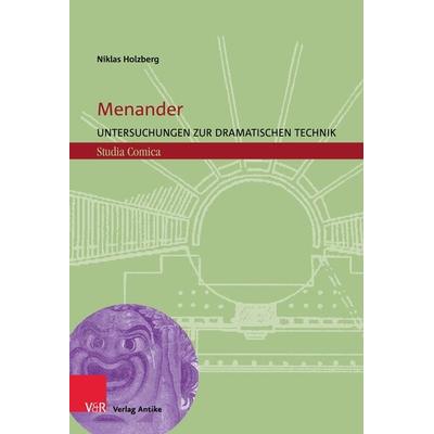 Menander, Gebundene Ausgabe von Niklas Holzberg, Vandenhoeck + Ruprecht, 978-3-911065-03-0