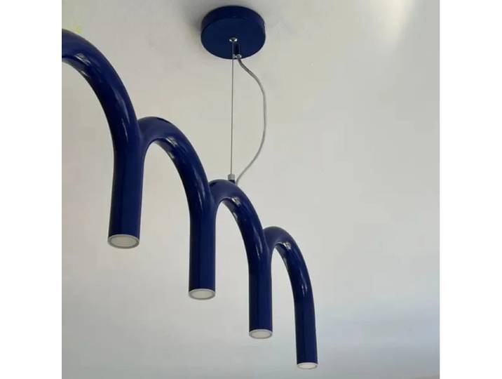 Lustre moderne minimaliste en forme d'arche en U, lampes suspendues LED créatives pour salon, salle à manger, décoration de la maison