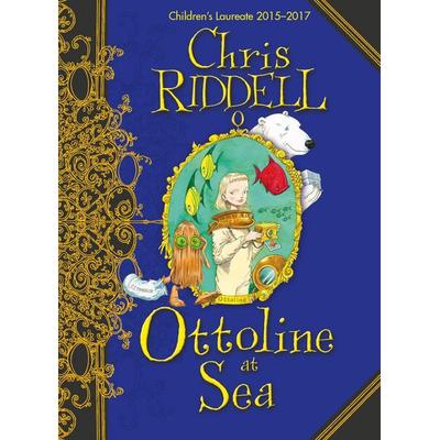 Ottoline at Sea, Gebundene Ausgabe von Chris Riddell, Macmillan Publishers International, 978-1-4050-5059-3