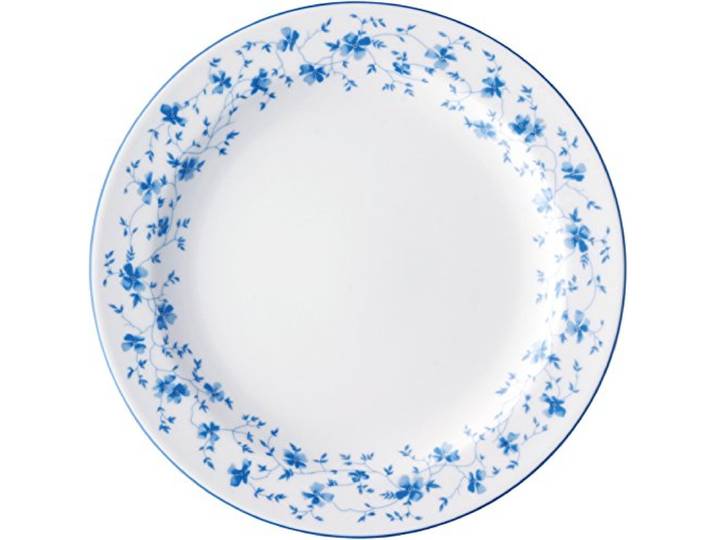 Arzberg [A] Porzellan Form 1382 Blaublüten Speiseteller 25 cm 6er Set