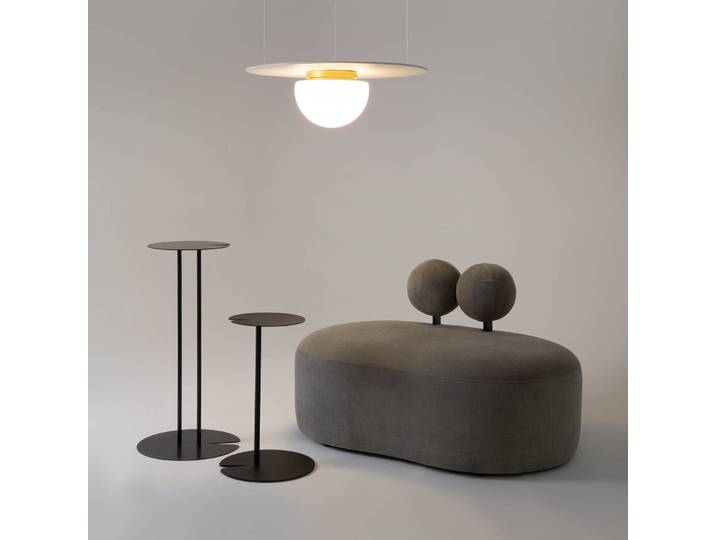 Maytoni Deckenlampe Glassy, dimmbar, messing / gold, für Wohn- / Esszimmer, Metall, Deckenlampe