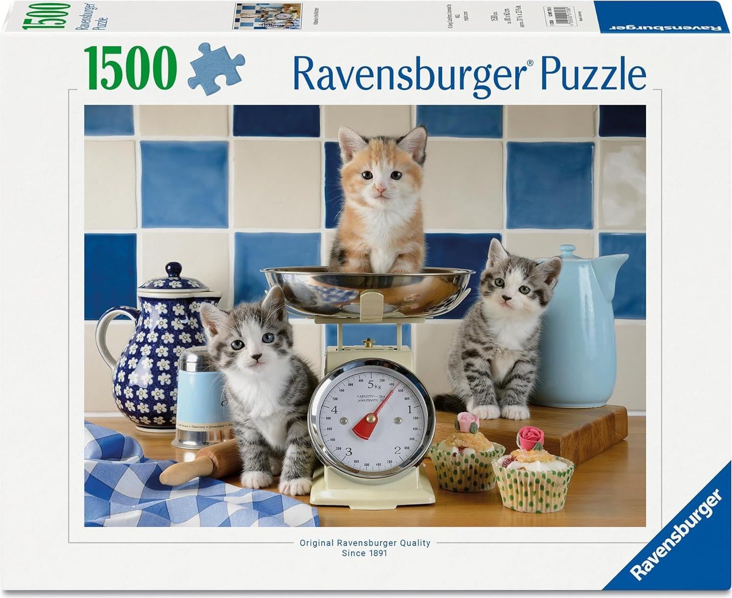 Ravensburger Kattentjes in de keuken puzzel