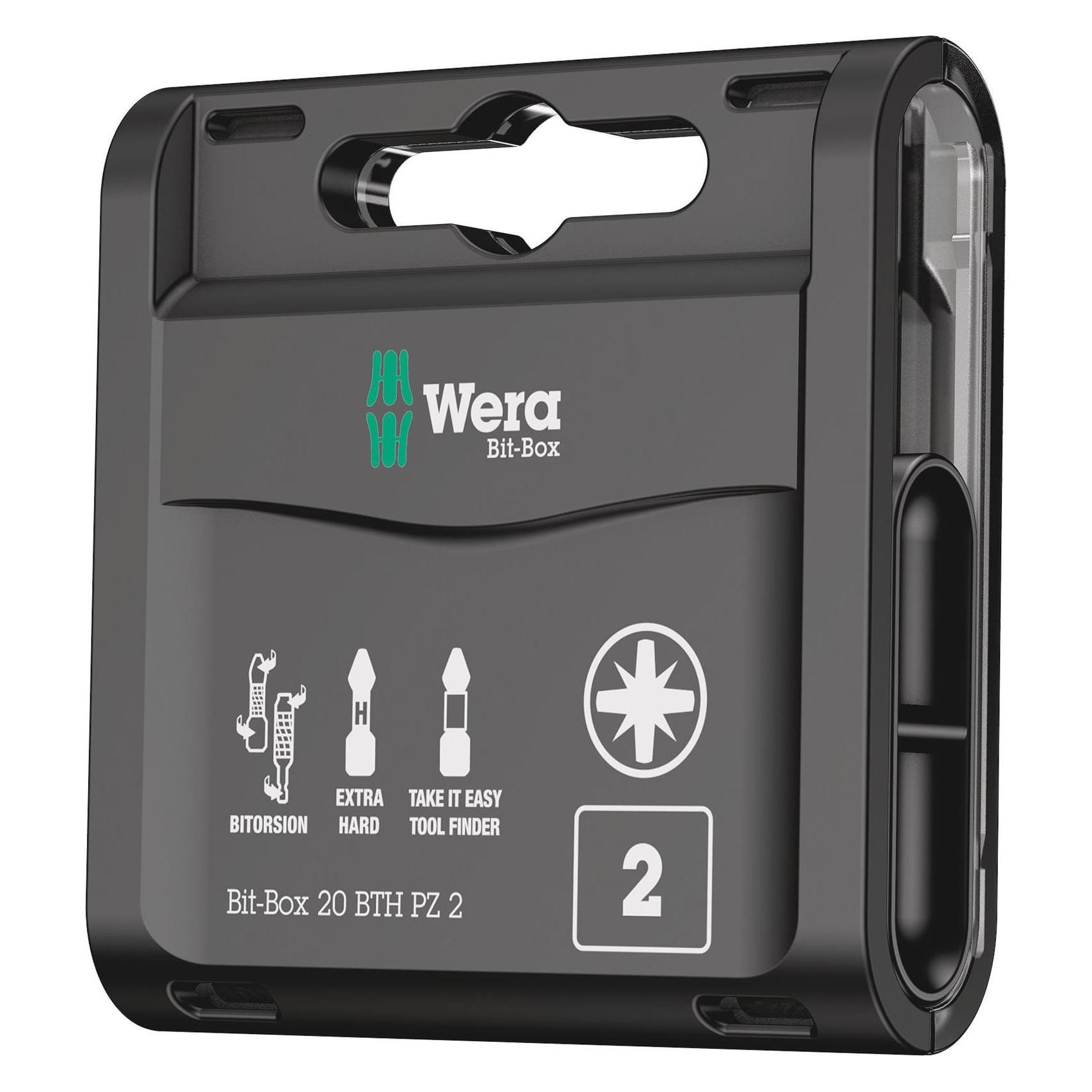 Wera Bit-Box 20 BTH PZ 2 (Kreuz Pozidriv PZ) (05057762001)