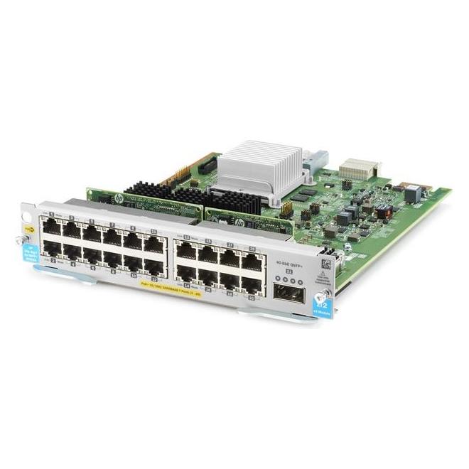 HPE HP Switch Modul v3: 20x GBase-T POE+ QSFP+ (20 Ports) (J9992A)