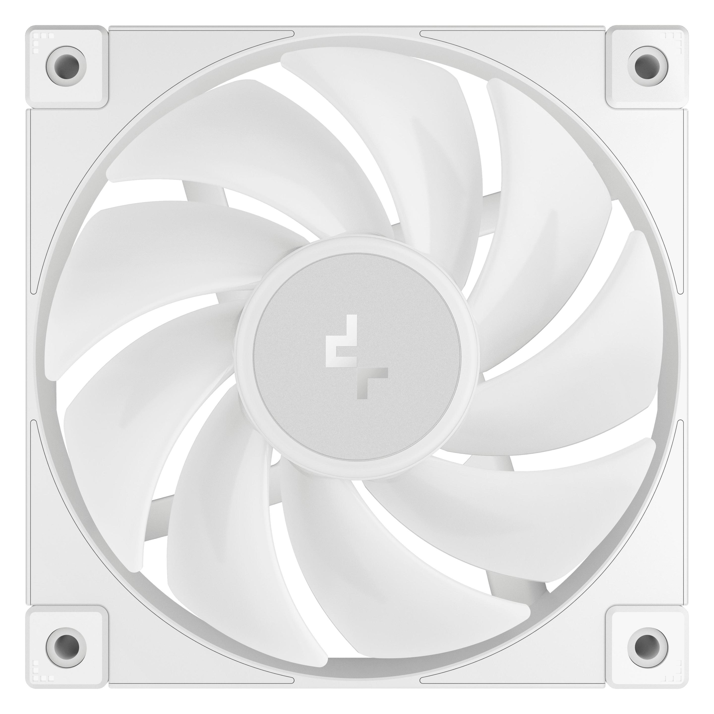 Deepcool FD12 120x120x25 ARGB wh (120 mm, 1x) (R-FD12-WHAPN1-G)