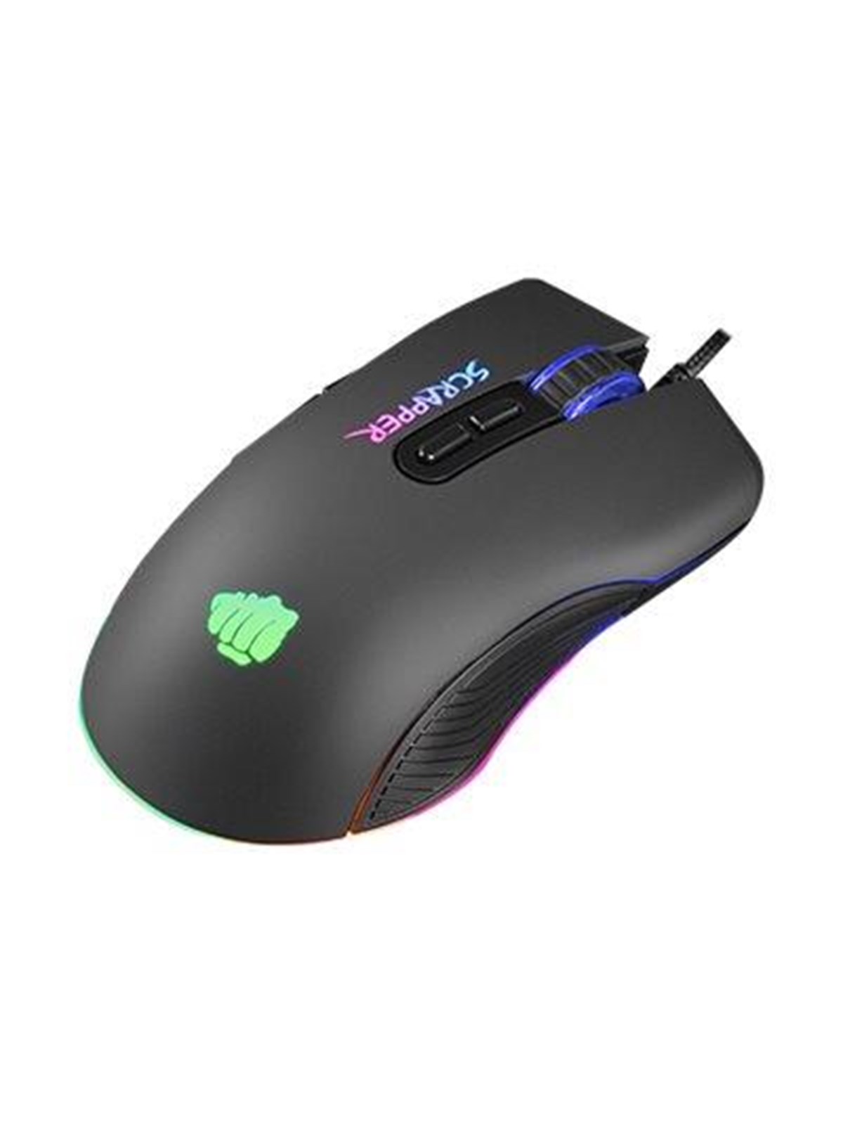 Natec FURY Scrapper - Maus (Schwarz)