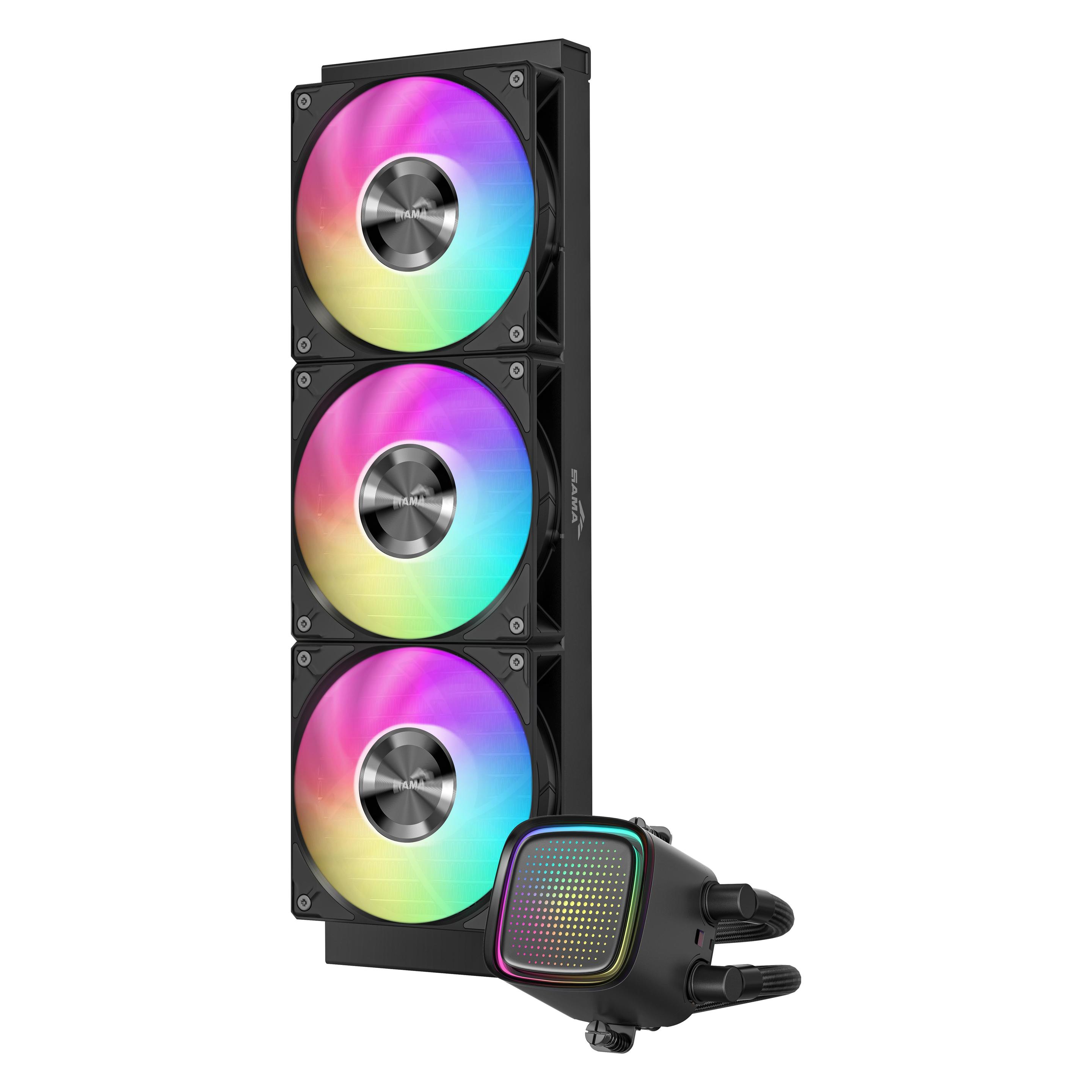 Sama Gears L50 Black 360mm AIO (L50-BKWAYX03-G)