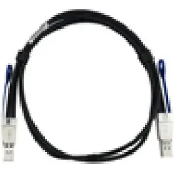 CBO Microsemi Adaptec 2282600-R kompatibles BlueLAN MiniSAS Kabel 2 Meter BL464601N2M30, Transceiver, Schwarz