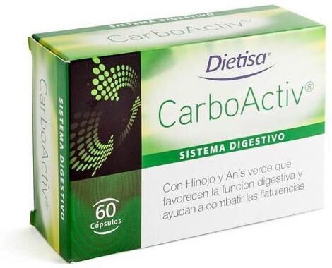 Dietisa Carboactiv 60 capsules