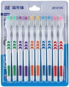 Uplift Essentials Antibacterial Bamboo Charcoal Soft Bristle Toothbrush For Men & Women white