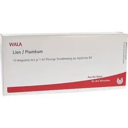 LIEN/PLUMBUM Ampullen 10X1 ml