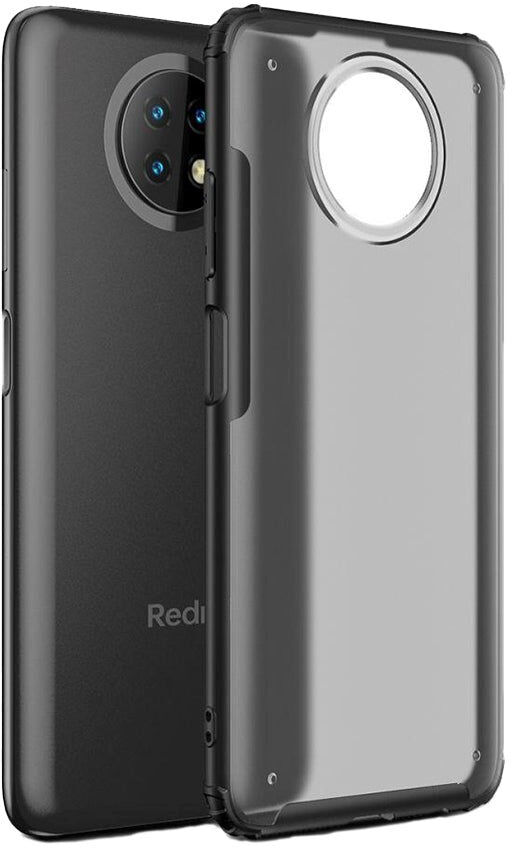 Xiaomi Redmi Note 9T Tech-Protect Hybridshell Frost Bagside Cover - Sort