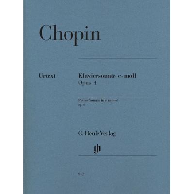 Frédéric Chopin - Klaviersonate c-moll op. 4 -