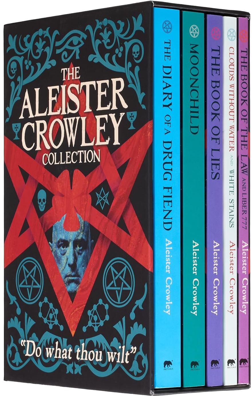 The Aleister Crowley Collection 5 Books Box Set (Arcturus Classic Collections)