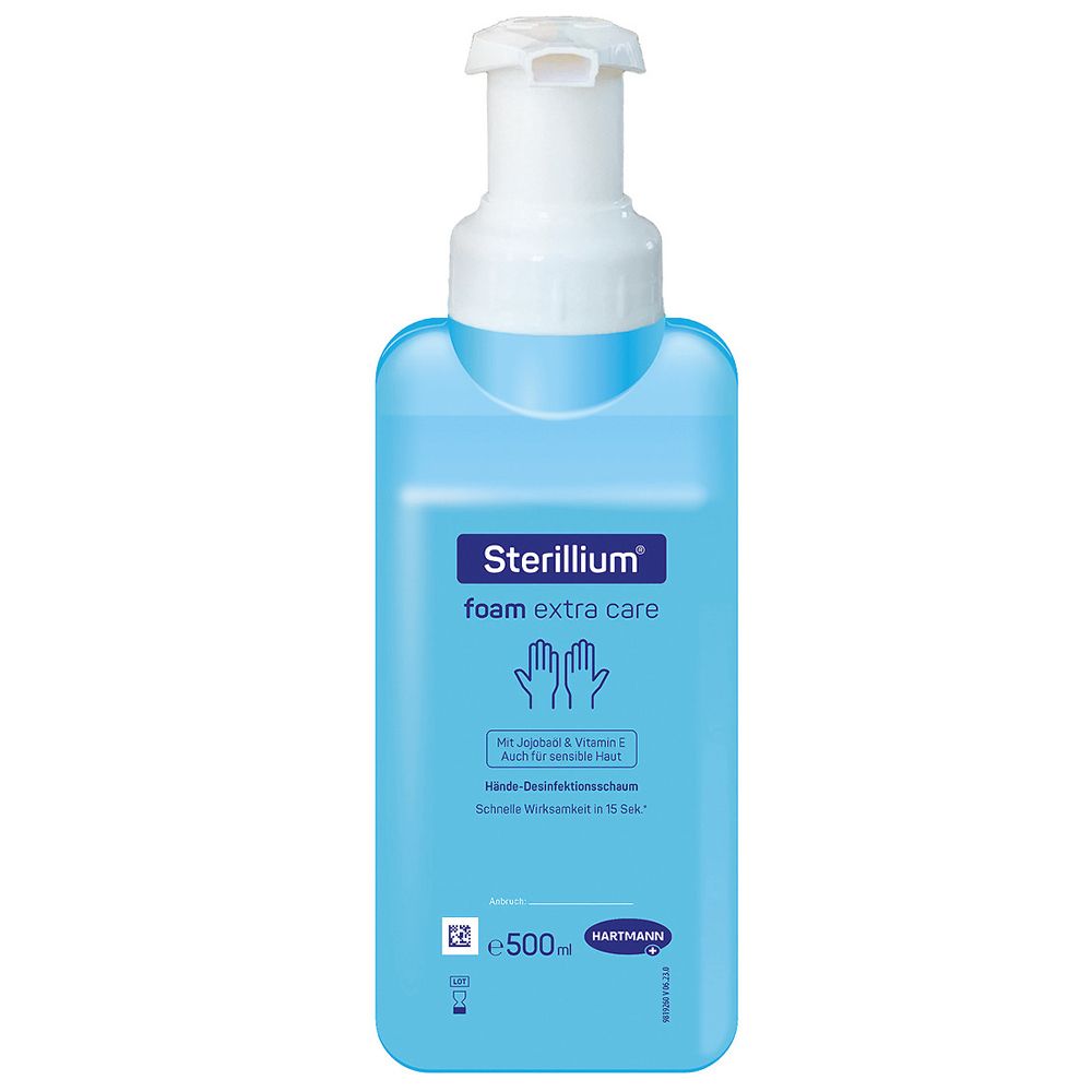 Sterillium foam extra care Händedesinfektion 500 ml Schaum