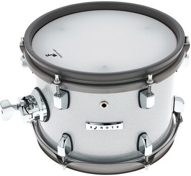 Efnote "EFD-T1070-WS 10"x07" Tom Tom" White Sparkle