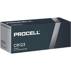 Duracell Procell (10 Stk., CR123A, 1550 mAh), Batterien + Akkus