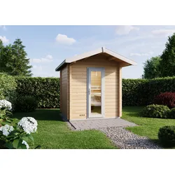Infraworld Gartensauna Terra 4 - 70 mm