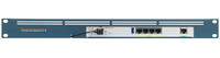 Rackmount.IT Cisrack RM-CI-T11 1U Rackmontageset voor LAN-switches en patchpanel, Metallic blauw, Breedte: 482,60 mm