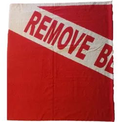 M&M Handtuch - Remove before Dive