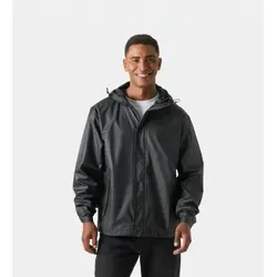 Helly Hansen für Herren. 53267 Moss Regenjacke schwarz (XXL), Lässig, Polyurethan
