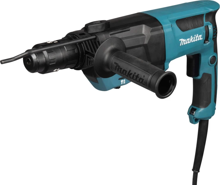 Makita Kombihammer HR2670FTX1 blau/schwarz 800 Watt, Transportkoffer, Meißel