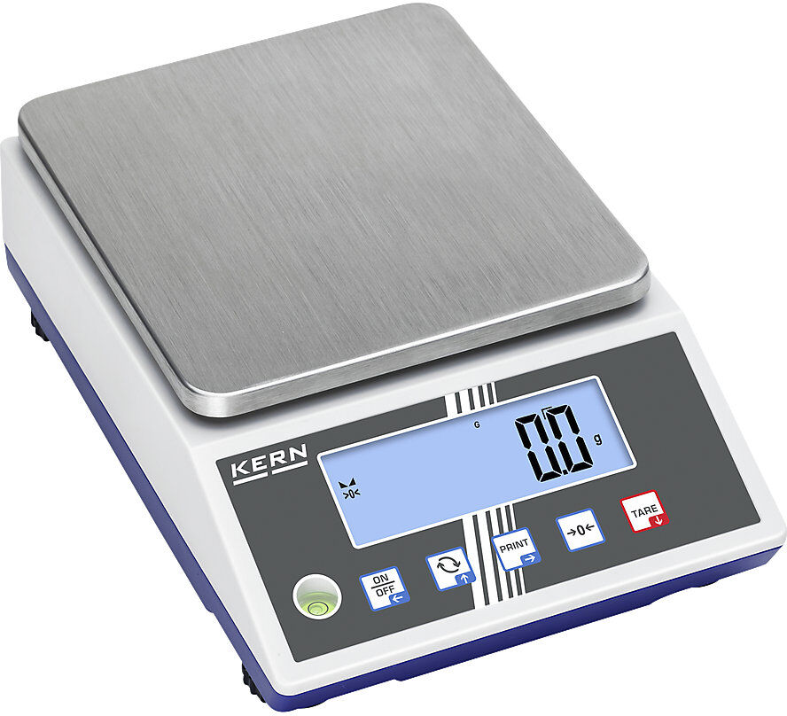 Präzisionswaage IoT-Line, Wägeplattform-BxT 163 x 245 mm, Wägebereich max. 6 kg KERN