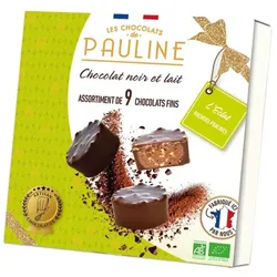 Gift Box Praline - Rochers Dark & Milk Chocolate 135g