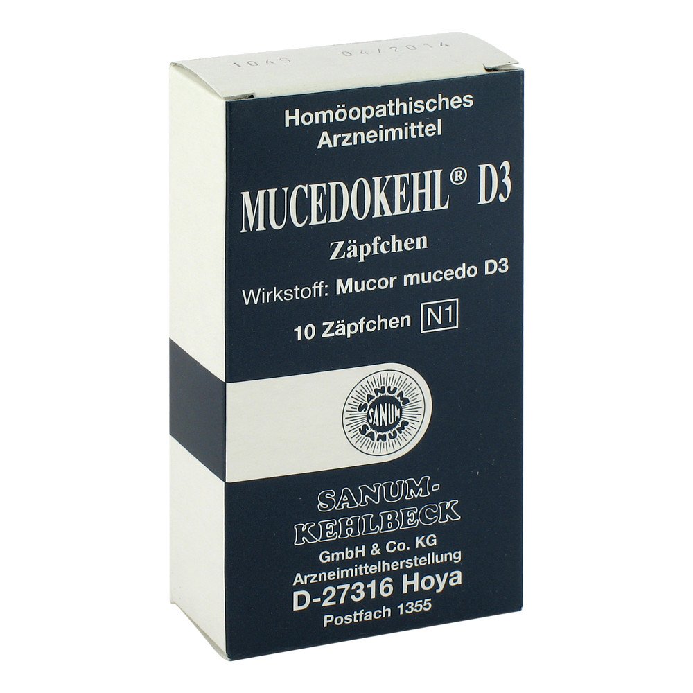 SANUM-KEHLBECK GmbH & Co. KG Mucedokehl D3 Suppositorien 03685665